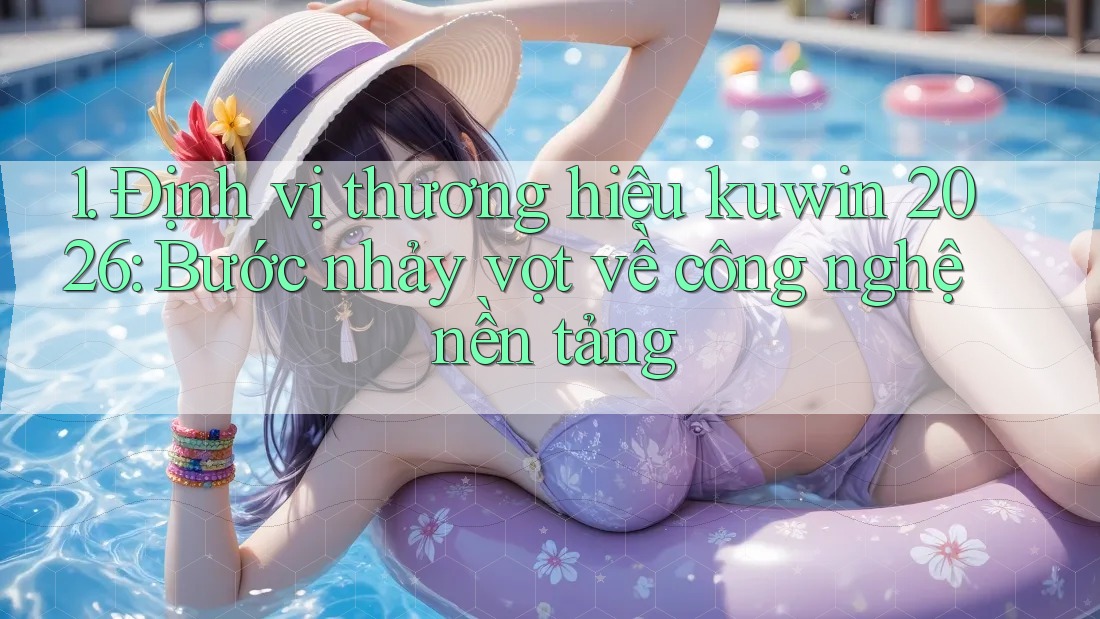 1. Định vị thương hiệu kuwin 2026: Bước nhảy vọt về công nghệ nền tảng 1. Định vị thương hiệu kuwin 2026: Bước nhảy vọt về công nghệ nền tảng