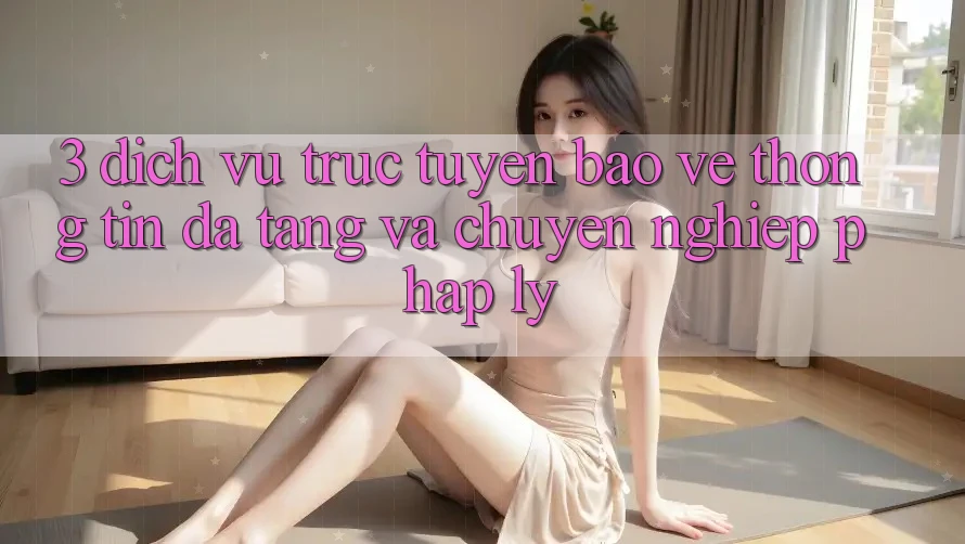 3. Dịch vụ trực tuyến Bảo vệ thông tin Đa Tầng Và Chuyên nghiệp Pháp Lý 3. Dịch vụ trực tuyến Bảo vệ thông tin Đa Tầng Và Chuyên nghiệp Pháp Lý