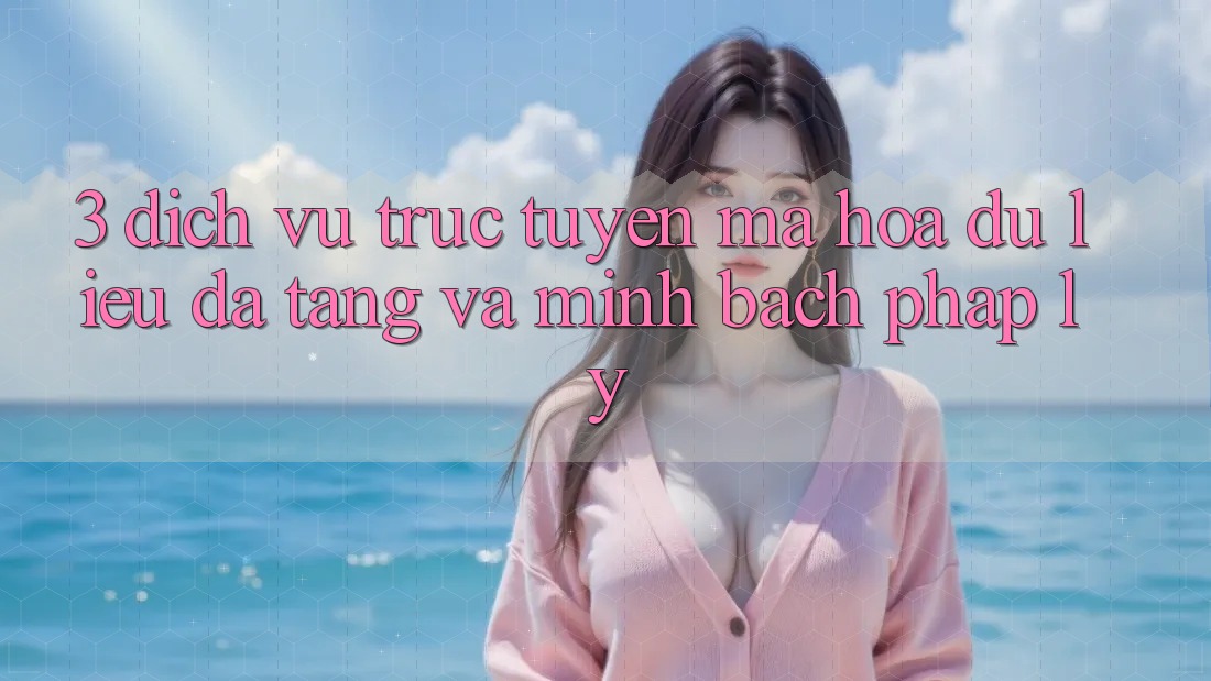 3. Dịch vụ trực tuyến Mã hóa dữ liệu Đa Tầng Và Minh Bạch Pháp Lý 3. Dịch vụ trực tuyến Mã hóa dữ liệu Đa Tầng Và Minh Bạch Pháp Lý