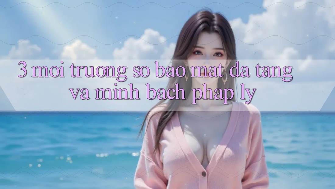 3. Môi trường số Bảo Mật Đa Tầng Và Minh Bạch Pháp Lý 3. Môi trường số Bảo Mật Đa Tầng Và Minh Bạch Pháp Lý