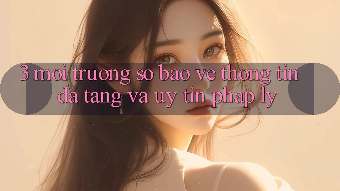 3. Môi trường số Bảo vệ thông tin Đa Tầng Và Uy tín Pháp Lý 3. Môi trường số Bảo vệ thông tin Đa Tầng Và Uy tín Pháp Lý
