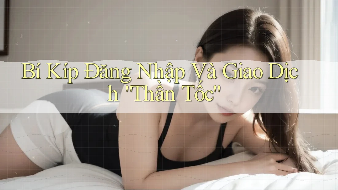 Bí Kíp Đăng Nhập Và Giao Dịch “Thần Tốc” Bí Kíp Đăng Nhập Và Giao Dịch “Thần Tốc”