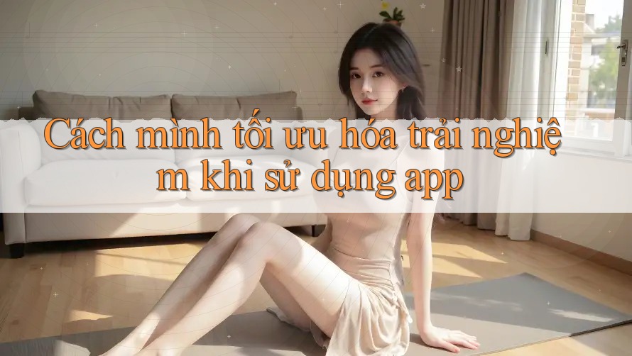 Cách mình tối ưu hóa trải nghiệm khi sử dụng app Cách mình tối ưu hóa trải nghiệm khi sử dụng app