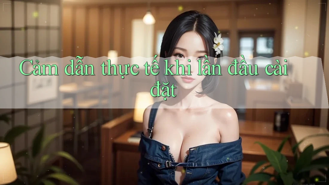 Cảm dẫn thực tế khi lần đầu cài đặt