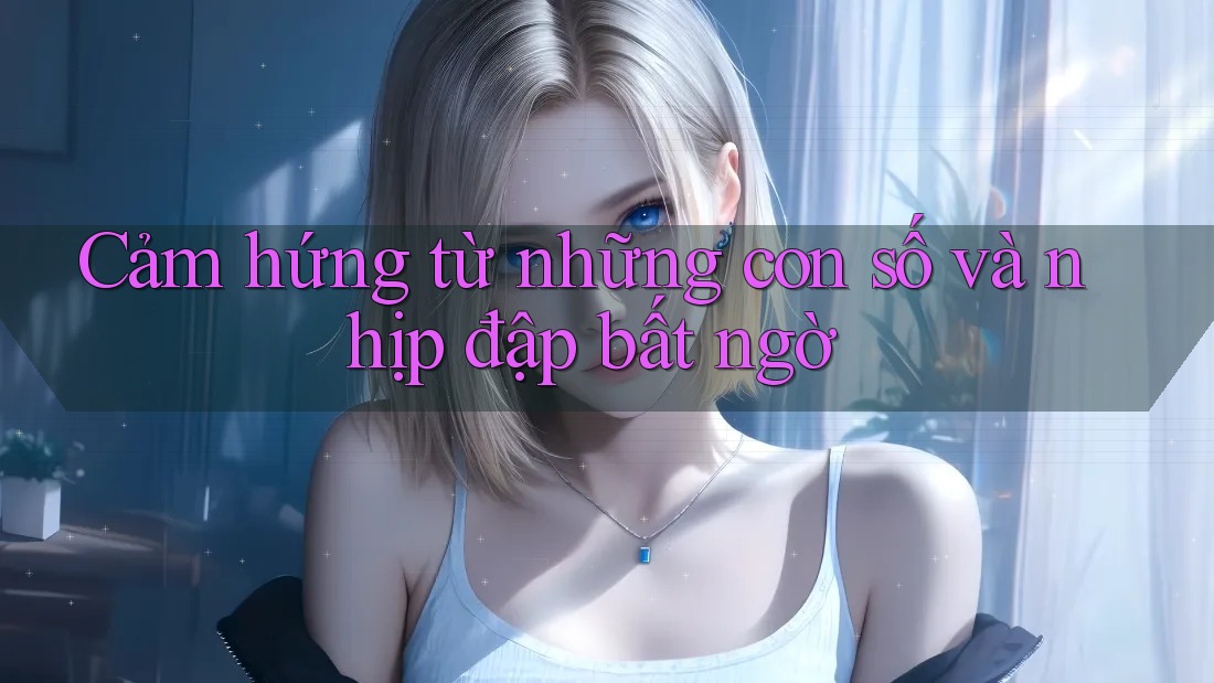Cảm hứng từ những con số và nhịp đập bất ngờ Cảm hứng từ những con số và nhịp đập bất ngờ