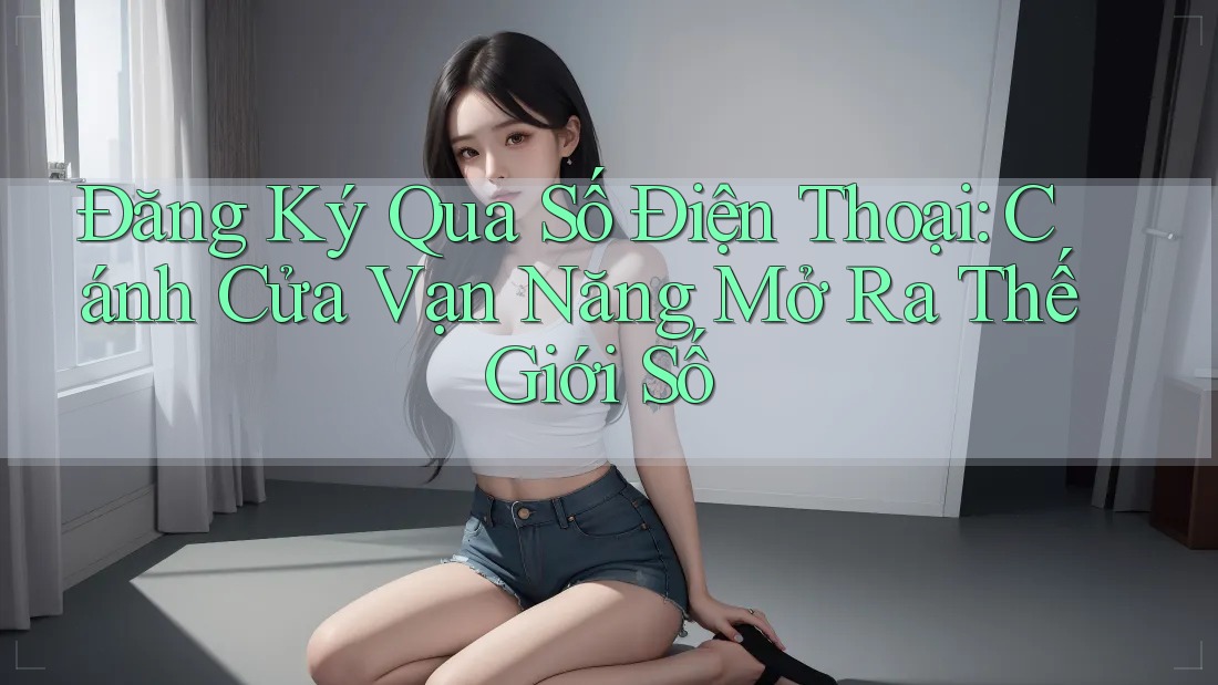 Đăng Ký Qua Số Điện Thoại: Cánh Cửa Vạn Năng Mở Ra Thế Giới Số Đăng Ký Qua Số Điện Thoại: Cánh Cửa Vạn Năng Mở Ra Thế Giới Số