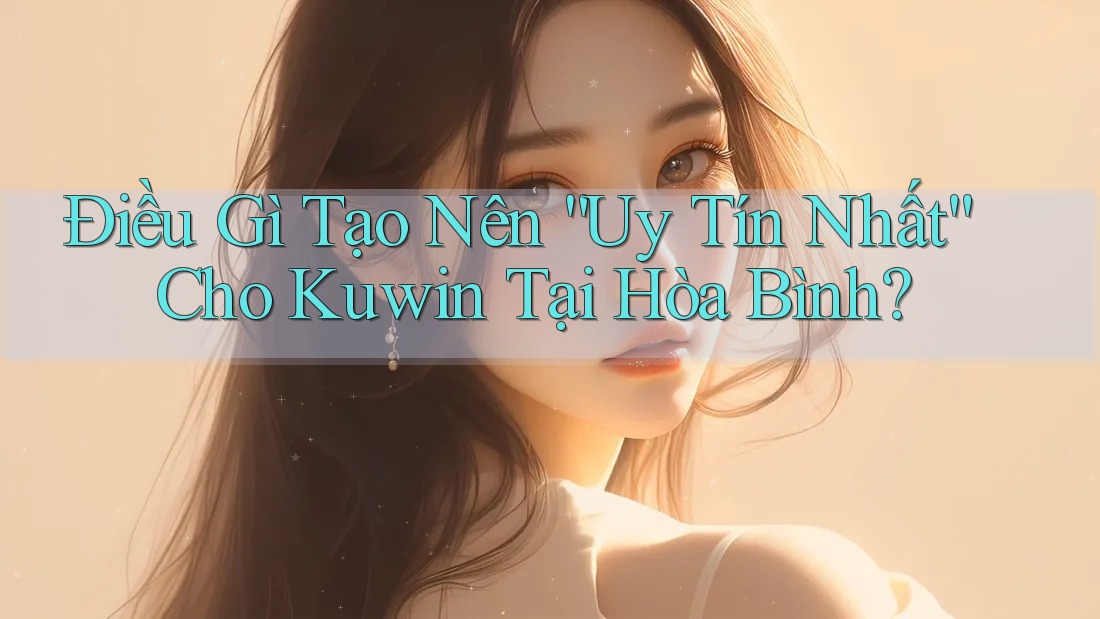 Điều Gì Tạo Nên “Uy Tín Nhất” Cho Kuwin Tại Hòa Bình? Điều Gì Tạo Nên “Uy Tín Nhất” Cho Kuwin Tại Hòa Bình?