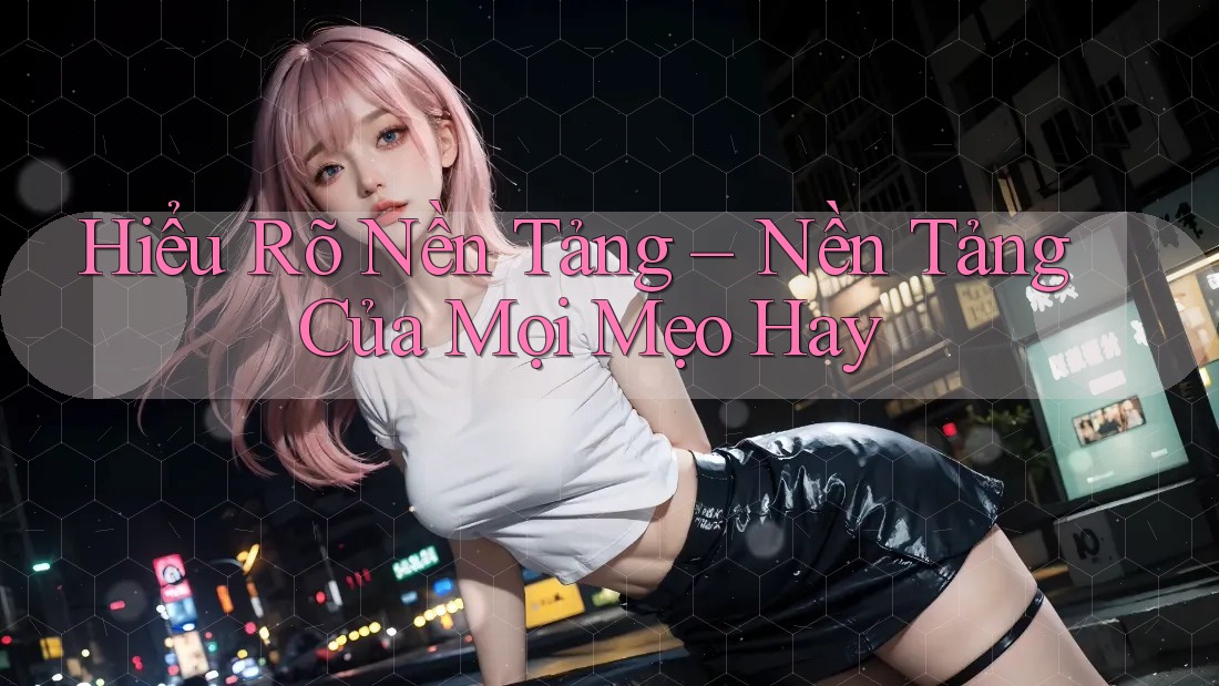 Hiểu Rõ Nền Tảng – Nền Tảng Của Mọi Mẹo Hay Hiểu Rõ Nền Tảng – Nền Tảng Của Mọi Mẹo Hay