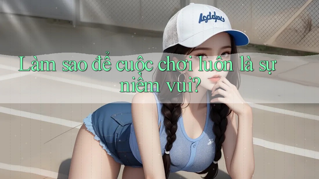 Làm sao để cuộc chơi luôn là sự niềm vui? Làm sao để cuộc chơi luôn là sự niềm vui?