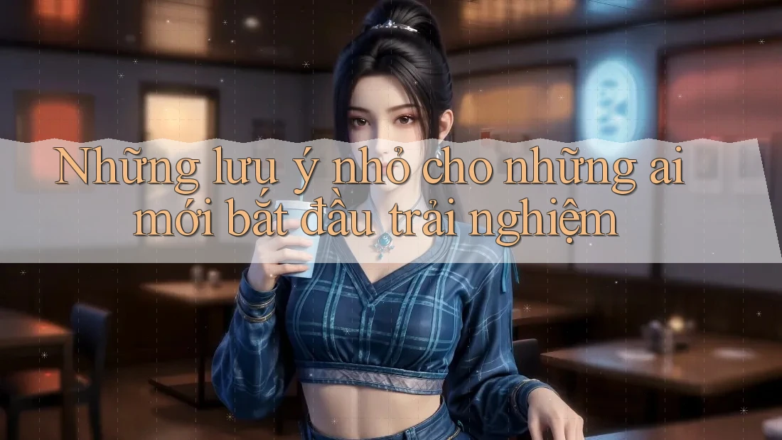 Những lưu ý nhỏ cho những ai mới bắt đầu trải nghiệm Những lưu ý nhỏ cho những ai mới bắt đầu trải nghiệm