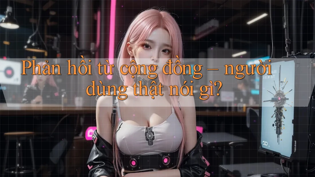 Phản hồi từ cộng đồng – người dùng thật nói gì? Phản hồi từ cộng đồng – người dùng thật nói gì?