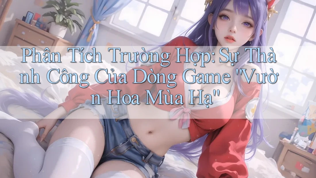 Phân Tích Trường Hợp: Sự Thành Công Của Dòng Game “Vườn Hoa Mùa Hạ”