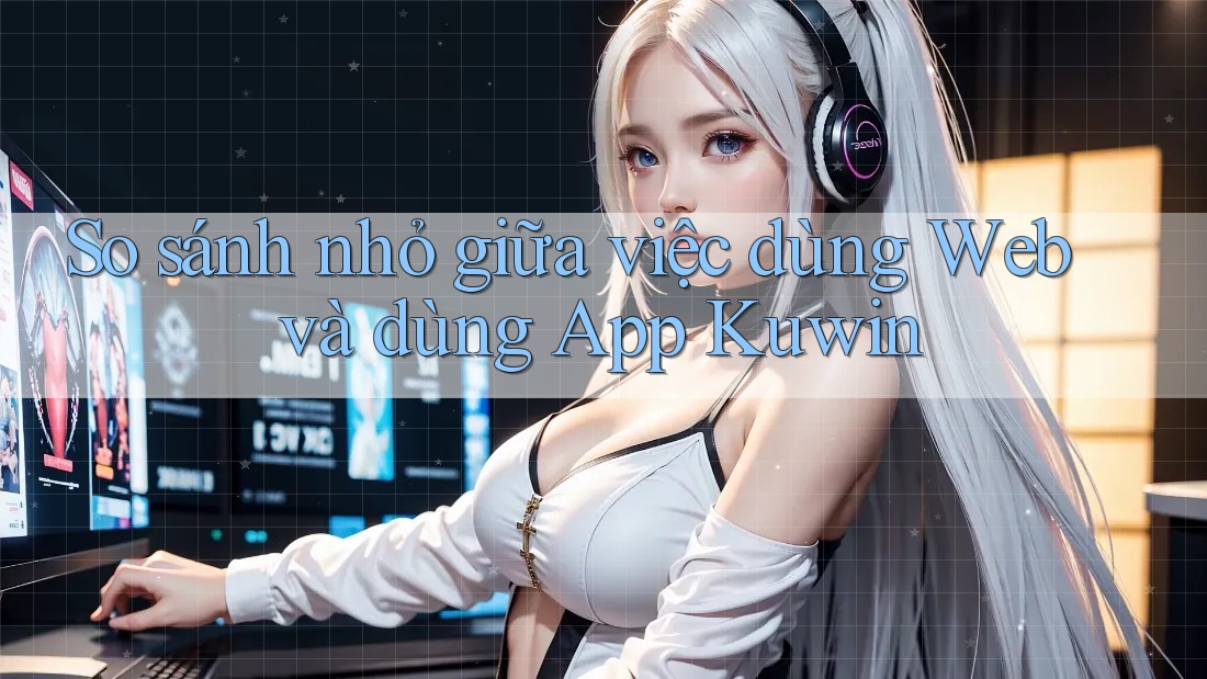So sánh nhỏ giữa việc dùng Web và dùng App Kuwin So sánh nhỏ giữa việc dùng Web và dùng App Kuwin