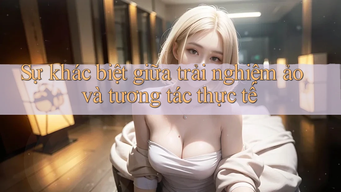 Sự khác biệt giữa trải nghiệm ảo và tương tác thực tế