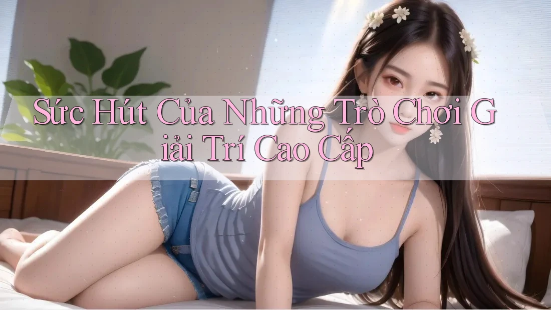 Sức Hút Của Những Trò Chơi Giải Trí Cao Cấp Sức Hút Của Những Trò Chơi Giải Trí Cao Cấp