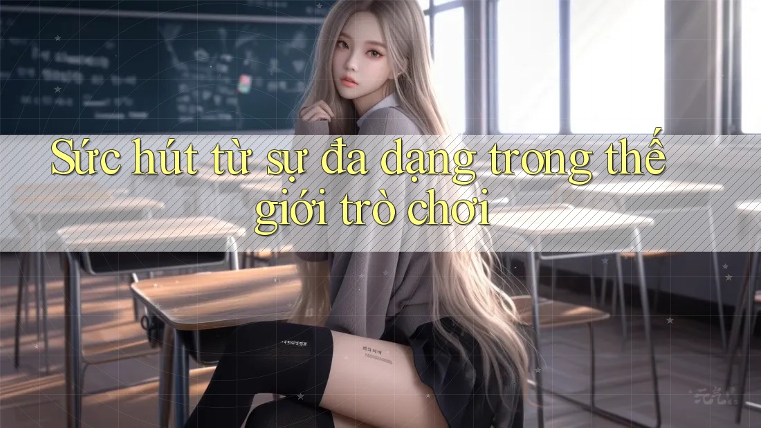 Sức hút từ sự đa dạng trong thế giới trò chơi Sức hút từ sự đa dạng trong thế giới trò chơi