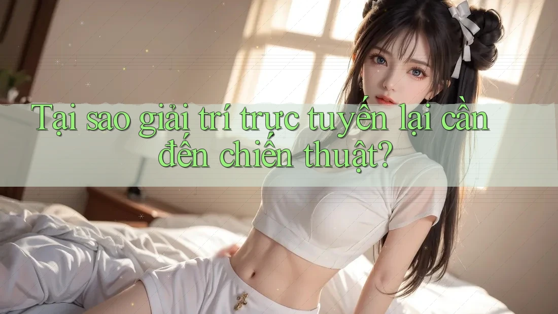 Tại sao giải trí trực tuyến lại cần đến chiến thuật? Tại sao giải trí trực tuyến lại cần đến chiến thuật?